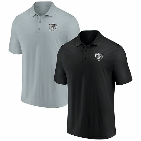 Men's Fanatics Branded Black/Silver Las Vegas Raiders Home and Away 2-Pack Polo Set Men's Fanatics Branded Black/Silver Las Vegas Raiders Home And Away 2-Pack Polo Set -Metaverse shop unnamed file 22164