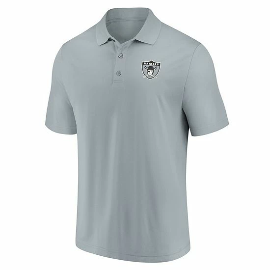 Men's Fanatics Branded Black/Silver Las Vegas Raiders Home and Away 2-Pack Polo Set Men's Fanatics Branded Black/Silver Las Vegas Raiders Home And Away 2-Pack Polo Set -Metaverse shop unnamed file 22168