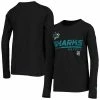 Youth Fanatics Branded Black San Jose Sharks Authentic Pro Prime Long Sleeve T-Shirt -Metaverse shop unnamed file 22169