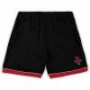 Men's Fanatics Branded Black/Red Houston Rockets Big & Tall Team Shorts