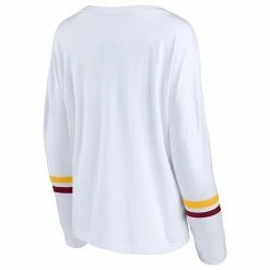 Women's Fanatics Branded White Minnesota Golden Gophers Retro Power Striped Long Sleeve T-Shirt -Metaverse shop unnamed file 22228