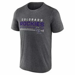 Men's Fanatics Branded Heathered Charcoal Colorado Rockies Durable Goods Synthetic T-Shirt 4 Men's Fanatics Branded Heathered Charcoal Colorado Rockies Durable Goods Synthetic T-Shirt -Metaverse shop unnamed file 22323