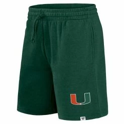 Men's Fanatics Branded Green Miami Hurricanes Team Primary Logo Shorts 4 Men's Fanatics Branded Green Miami Hurricanes Team Primary Logo Shorts -Metaverse shop unnamed file 22334