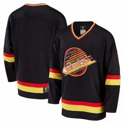 Men's Fanatics Branded Black Vancouver Canucks Premier Breakaway Heritage Jersey -Metaverse shop unnamed file 22467