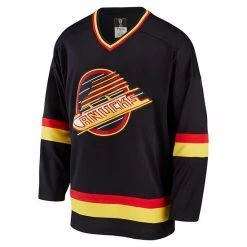 Men's Fanatics Branded Black Vancouver Canucks Premier Breakaway Heritage Jersey -Metaverse shop unnamed file 22468