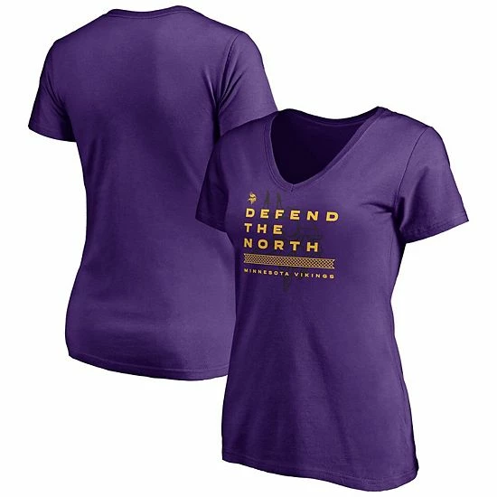 Women's Fanatics Branded Purple Minnesota Vikings Hometown Collection Wildcat V-Neck T-Shirt Women's Fanatics Branded Purple Minnesota Vikings Hometown Collection Wildcat V-Neck T-Shirt -Metaverse shop unnamed file 22475