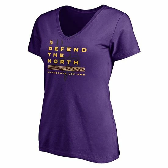 Women's Fanatics Branded Purple Minnesota Vikings Hometown Collection Wildcat V-Neck T-Shirt Women's Fanatics Branded Purple Minnesota Vikings Hometown Collection Wildcat V-Neck T-Shirt -Metaverse shop unnamed file 22477