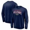 Men's Fanatics Branded Navy New Orleans Pelicans Game Time Arch Pullover Sweatshirt 2 Men's Fanatics Branded Navy New Orleans Pelicans Game Time Arch Pullover Sweatshirt -Metaverse shop unnamed file 22678