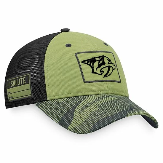 Men's Fanatics Branded Camo/Black Nashville Predators Military Appreciation Snapback Hat Men's Fanatics Branded Camo/Black Nashville Predators Military Appreciation Snapback Hat -Metaverse shop unnamed file 22724