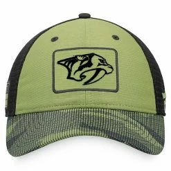 Men's Fanatics Branded Camo/Black Nashville Predators Military Appreciation Snapback Hat 4 Men's Fanatics Branded Camo/Black Nashville Predators Military Appreciation Snapback Hat -Metaverse shop unnamed file 22726