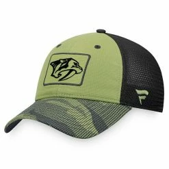 Men's Fanatics Branded Camo/Black Nashville Predators Military Appreciation Snapback Hat 5 Men's Fanatics Branded Camo/Black Nashville Predators Military Appreciation Snapback Hat -Metaverse shop unnamed file 22727