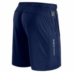 Men's Fanatics Branded Navy Nashville Predators Authentic Pro Travel And Training Shorts -Metaverse shop unnamed file 22732
