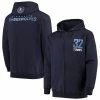 Men's Fanatics Branded Karl-Anthony Towns Navy Minnesota Timberwolves Player Name & Number Full-Zip Hoodie Jacket -Metaverse shop unnamed file 22787