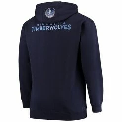 Men's Fanatics Branded Karl-Anthony Towns Navy Minnesota Timberwolves Big & Tall Player Name & Number Full-Zip Hoodie Jacket -Metaverse shop unnamed file 22794