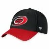 Men's Fanatics Branded Black Carolina Hurricanes Core Primary Logo Flex Hat