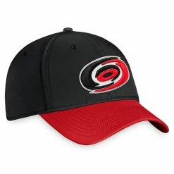 Men's Fanatics Branded Black Carolina Hurricanes Core Primary Logo Flex Hat -Metaverse shop unnamed file 22798