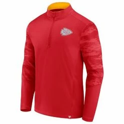 Men's Fanatics Branded Red Kansas City Chiefs Ringer Quarter-Zip Jacket 4 Men's Fanatics Branded Red Kansas City Chiefs Ringer Quarter-Zip Jacket -Metaverse shop unnamed file 2281