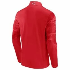 Men's Fanatics Branded Red Kansas City Chiefs Ringer Quarter-Zip Jacket 5 Men's Fanatics Branded Red Kansas City Chiefs Ringer Quarter-Zip Jacket -Metaverse shop unnamed file 2282