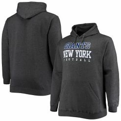 Men's Fanatics Branded Heathered Charcoal New York Giants Big & Tall Practice Pullover Hoodie 7 Men's Fanatics Branded Heathered Charcoal New York Giants Big & Tall Practice Pullover Hoodie -Metaverse shop unnamed file 22821