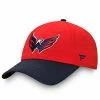Women's Fanatics Branded Red Washington Capitals Iconic Defender Adjustable Hat