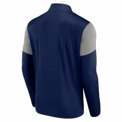 Men's Fanatics Branded Navy/Gray Milwaukee Brewers Primary Logo Quarter-Zip Jacket 5 Men's Fanatics Branded Navy/Gray Milwaukee Brewers Primary Logo Quarter-Zip Jacket -Metaverse shop unnamed file 22901
