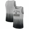 Men's Fanatics Branded Heathered Gray/Black Las Vegas Raiders Our Year Tank Top -Metaverse shop unnamed file 22917