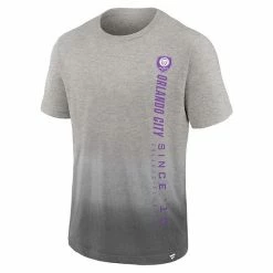 Men's Fanatics Branded Heathered Gray/White Orlando City SC Dip-Dye T-Shirt -Metaverse shop unnamed file 22931