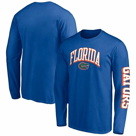 Men's Fanatics Branded Royal Florida Gators Broken Rules Long Sleeve T-Shirt 4 Men's Fanatics Branded Royal Florida Gators Broken Rules Long Sleeve T-Shirt - Image 2