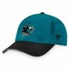 Men's Fanatics Branded Teal/Black San Jose Sharks Authentic Pro Locker Room Flex Hat -Metaverse shop unnamed file 22979