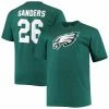Men's Fanatics Branded Miles Sanders Midnight Green Philadelphia Eagles Big & Tall Player Name & Number T-Shirt