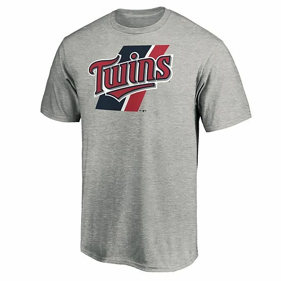 Men's Fanatics Branded Heathered Gray Minnesota Twins Prep Squad T-Shirt 5 Men's Fanatics Branded Heathered Gray Minnesota Twins Prep Squad T-Shirt - Image 3