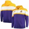 Men's Fanatics Branded Purple/Gold Los Angeles Lakers Big & Tall Colorblock Wordmark Tripod Full-Zip Hoodie 1 Men's Fanatics Branded Purple/Gold Los Angeles Lakers Big & Tall Colorblock Wordmark Tripod Full-Zip Hoodie -Metaverse shop unnamed file 23014