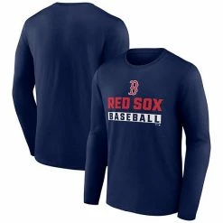 Men's Fanatics Branded Navy Boston Red Sox Let's Go Long Sleeve T-Shirt 3 Men's Fanatics Branded Navy Boston Red Sox Let's Go Long Sleeve T-Shirt -Metaverse shop unnamed file 23080