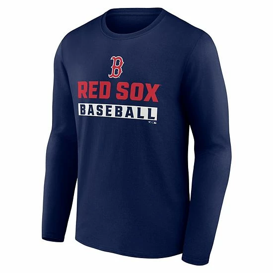 Men's Fanatics Branded Navy Boston Red Sox Let's Go Long Sleeve T-Shirt Men's Fanatics Branded Navy Boston Red Sox Let's Go Long Sleeve T-Shirt -Metaverse shop unnamed file 23081