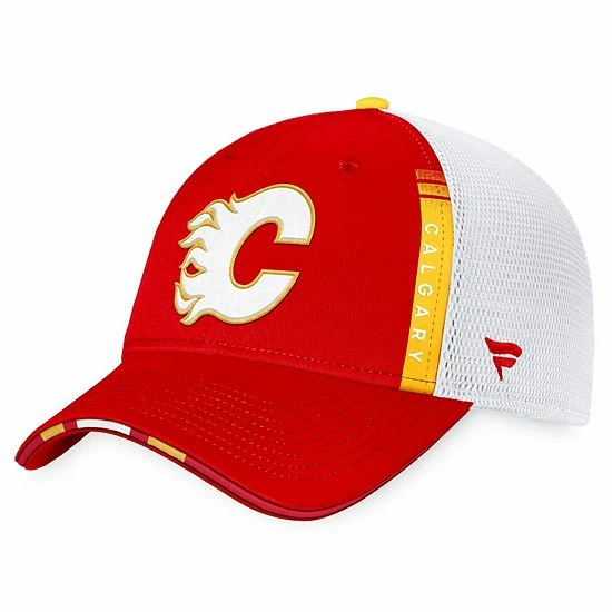 Men's Fanatics Branded Red/White Calgary Flames 2022 NHL Draft Authentic Pro On Stage Trucker Adjustable Hat Men's Fanatics Branded Red/White Calgary Flames 2022 NHL Draft Authentic Pro On Stage Trucker Adjustable Hat -Metaverse shop unnamed file 23156