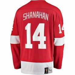 Men's Fanatics Branded Brendan Shanahan Red Detroit Red Wings Premier Breakaway Retired Player Jersey -Metaverse shop unnamed file 23181