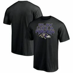 Men's Fanatics Branded Black Baltimore Ravens Hometown Collection 1st Down T-Shirt