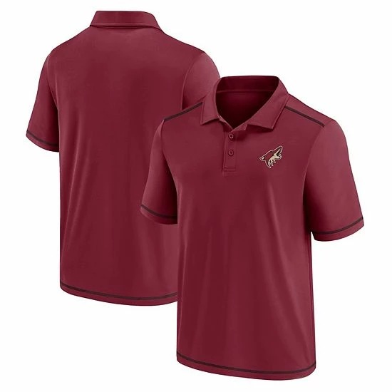 Men's Fanatics Branded Garnet Arizona Coyotes Primary Logo Polo Men's Fanatics Branded Garnet Arizona Coyotes Primary Logo Polo -Metaverse shop unnamed file 23216