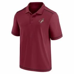 Men's Fanatics Branded Garnet Arizona Coyotes Primary Logo Polo 4 Men's Fanatics Branded Garnet Arizona Coyotes Primary Logo Polo -Metaverse shop unnamed file 23217