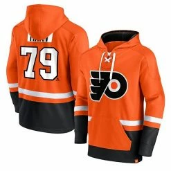 Men's Fanatics Branded Carter Hart Orange/Black Philadelphia Flyers Player Lace-Up V-Neck Pullover Hoodie 3 Men's Fanatics Branded Carter Hart Orange/Black Philadelphia Flyers Player Lace-Up V-Neck Pullover Hoodie -Metaverse shop unnamed file 23228