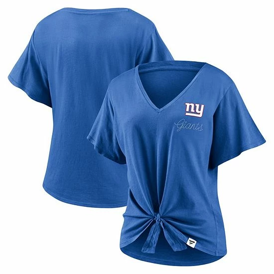 Women's Fanatics Branded Royal New York Giants Sport Resort Tie Front V-Neck T-Shirt Women's Fanatics Branded Royal New York Giants Sport Resort Tie Front V-Neck T-Shirt -Metaverse shop unnamed file 23308