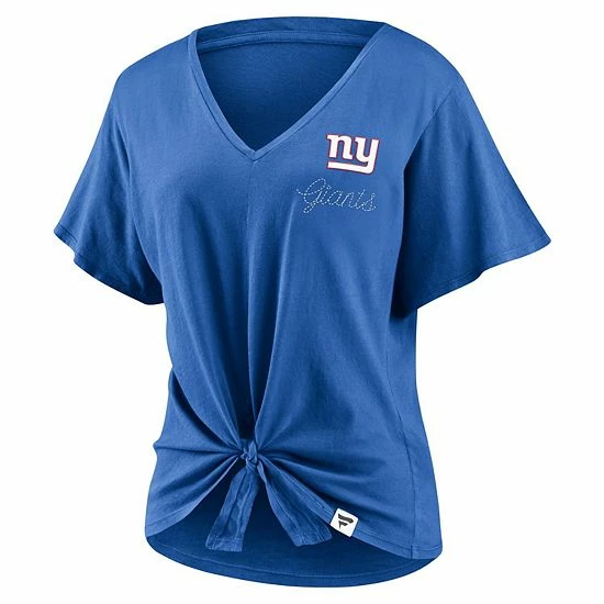 Women's Fanatics Branded Royal New York Giants Sport Resort Tie Front V-Neck T-Shirt Women's Fanatics Branded Royal New York Giants Sport Resort Tie Front V-Neck T-Shirt -Metaverse shop unnamed file 23309