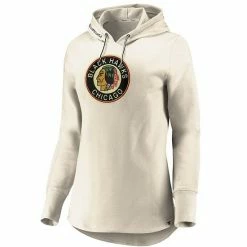 Women's Fanatics Branded Oatmeal Chicago Blackhawks True Classics Signature Fleece Pullover Hoodie 4 Women's Fanatics Branded Oatmeal Chicago Blackhawks True Classics Signature Fleece Pullover Hoodie -Metaverse shop unnamed file 23350