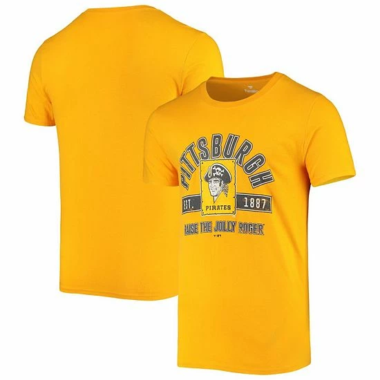 Men's Fanatics Branded Gold Pittsburgh Pirates Jolly Luck Hometown Collection T-Shirt 3 Men's Fanatics Branded Gold Pittsburgh Pirates Jolly Luck Hometown Collection T-Shirt