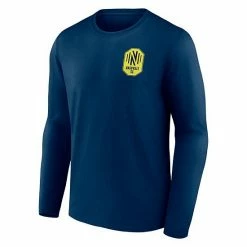 Men's Fanatics Branded Navy Nashville SC Constant Success Long Sleeve T-Shirt -Metaverse shop unnamed file 23363