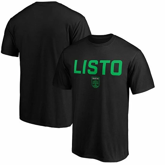 Men's Fanatics Branded Black Austin FC Listo T-Shirt Men's Fanatics Branded Black Austin FC Listo T-Shirt -Metaverse shop unnamed file 23380