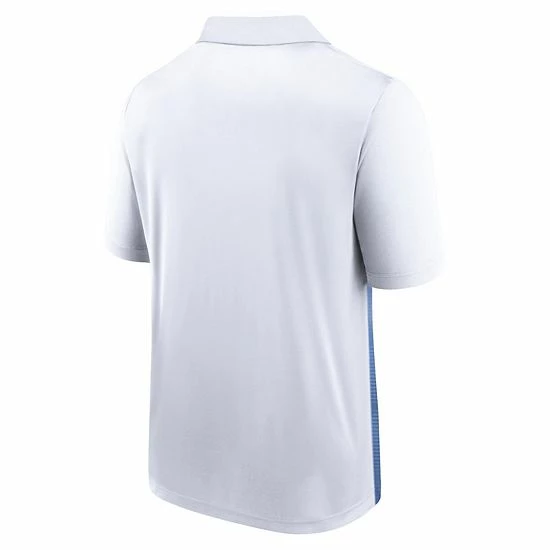 Men's Fanatics Branded White/Royal New York Giants Parameter Polo 6 Men's Fanatics Branded White/Royal New York Giants Parameter Polo - Image 4