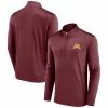 Men's Fanatics Branded Maroon Minnesota Golden Gophers Underdog Mindset Quarter-Zip Top