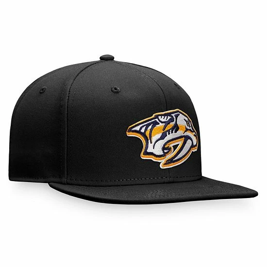 Men's Fanatics Branded Black Nashville Predators Core Primary Logo Snapback Adjustable Hat Men's Fanatics Branded Black Nashville Predators Core Primary Logo Snapback Adjustable Hat -Metaverse shop unnamed file 23495
