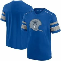 Men's Fanatics Branded Royal Dallas Cowboys Textured Throwback Hashmark V-Neck T-Shirt 3 Men's Fanatics Branded Royal Dallas Cowboys Textured Throwback Hashmark V-Neck T-Shirt -Metaverse shop unnamed file 23506